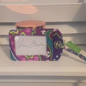 Vera Bradley luggage tag